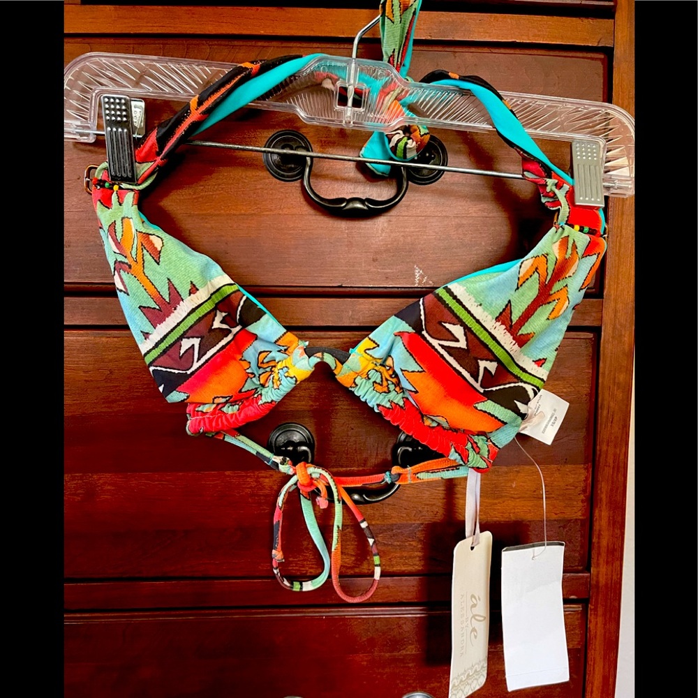 Ale by Alessandra Halter Bikini Top, Size XS